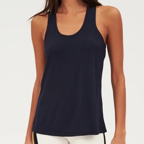 Splits59  Women’s Small Etta Navy Blue Tank  Top - Picture 2 of 7